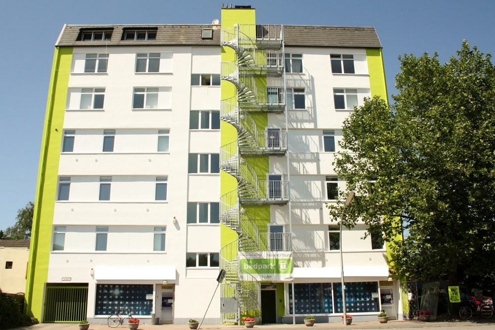 ホテル Bedpark Stellingen ハンブルク エクステリア 写真