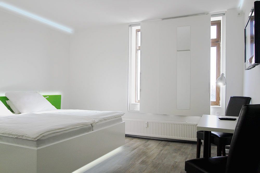 ホテル Bedpark Stellingen ハンブルク エクステリア 写真